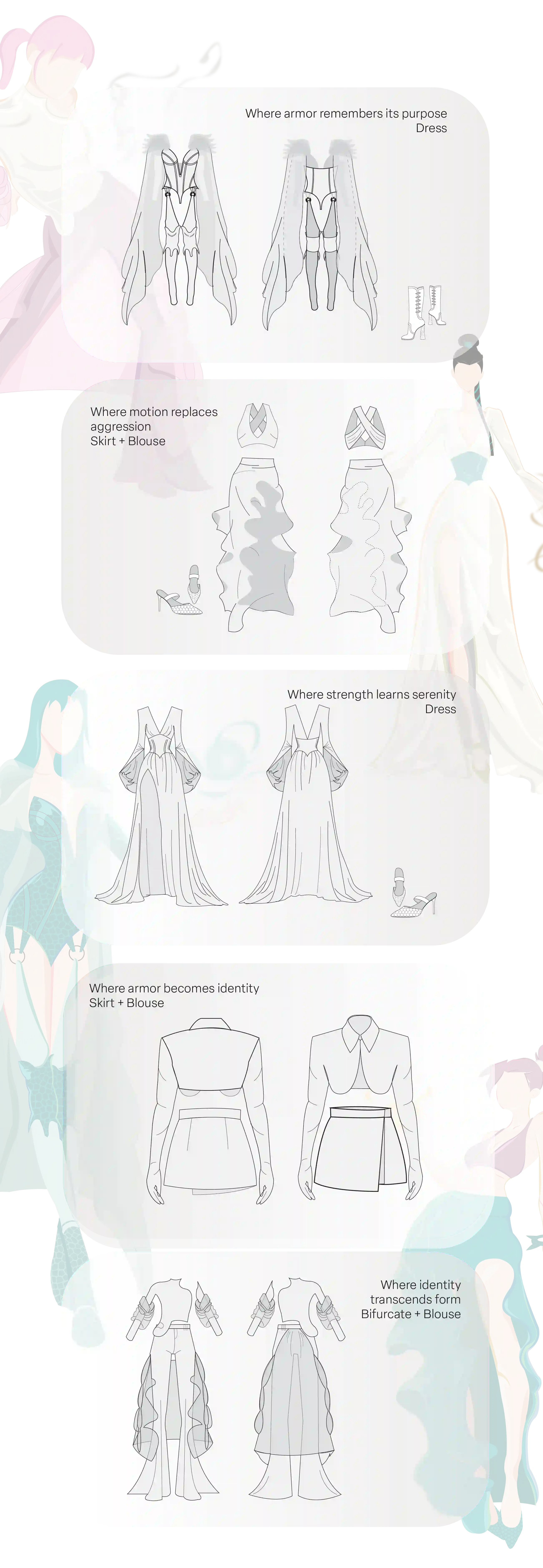 Fashion garment development