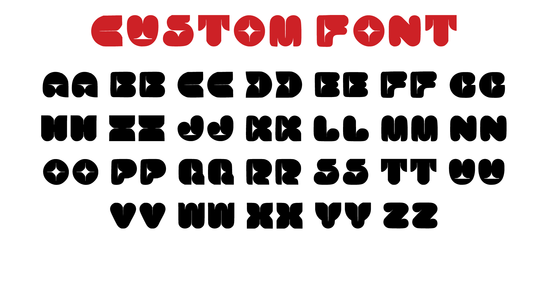 Creative Errors 2026 custom typography